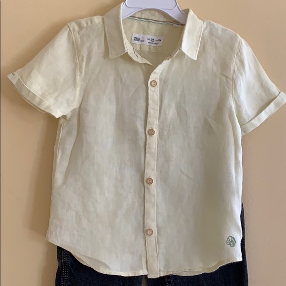 Boys outfit 3T jeans/shirt Zara/Arizona - Picture 2 of 9